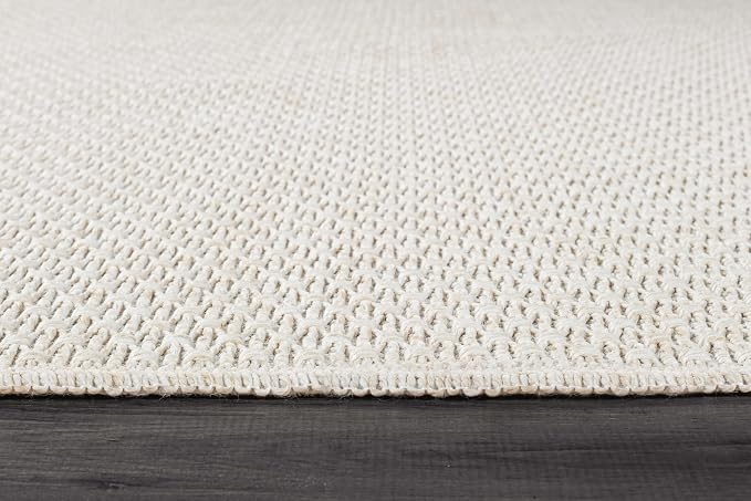 Easy Jute Rug 5x7 Indoor Outdoor Natural Rugs Solid Fiber Rug Woven Area Rug - Image 10