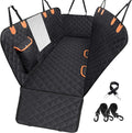 Dog Car Seat Cover for Back Seat 600D Scratchproof Nonslip Durable Waterproof by EasyHaWei