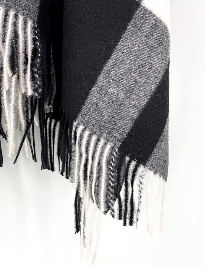 Breezy Lane Women's Shawl Wraps Warm Poncho Ruana Wrap Cardigan - Image 5