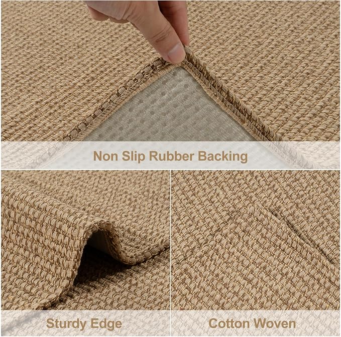 Uphome Kitchen Runner Rug, 2x6 Washable Boho Rug Runners - Image 3