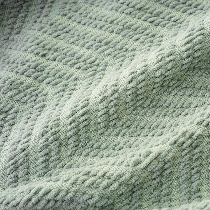 BATTILO HOME Sage Green Throw Blanket - Image 8