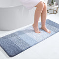 OLANLY Bathroom Runner Rugs 47x17, Extra Soft Absorbent Microfiber Bath Rugs by OLANLY