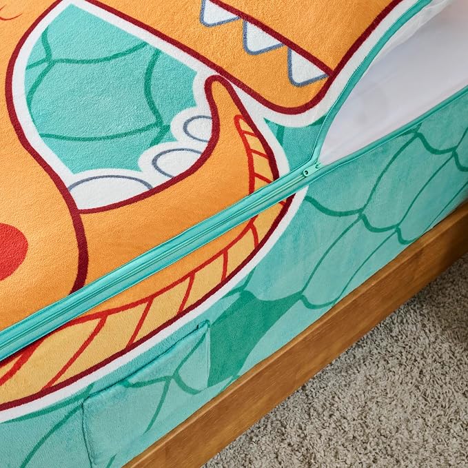 ZippySack Twin Bed Zip-Up Bedding – Super Soft Fleece Fitted Blanket - Image 7