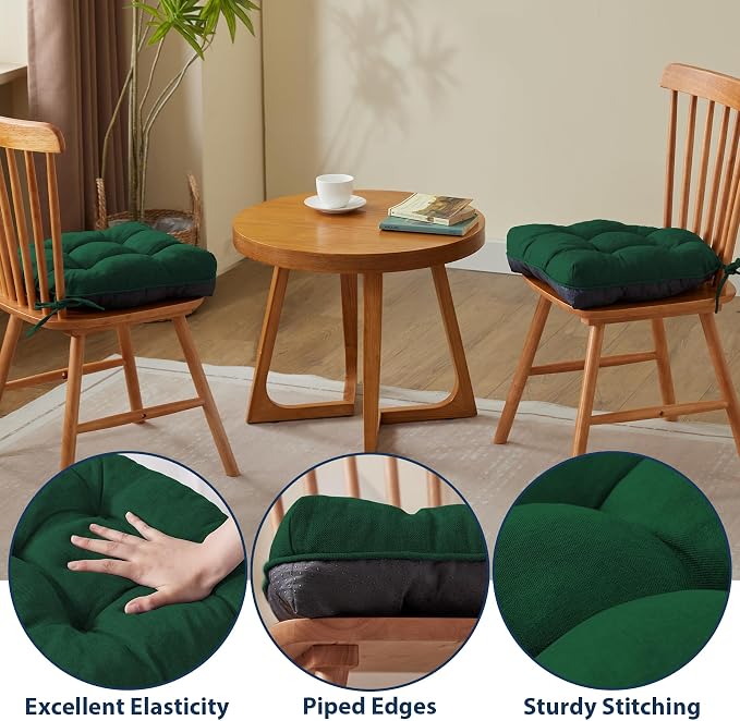 Chair Cushions for Dining Chairs, Seat Cushions for Kitchen Chairs, Indoor Seat - Image 5