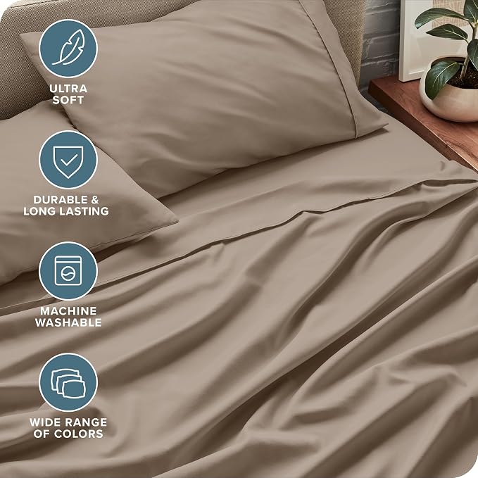 Bare Home Full XL Sheet Set - Image 4