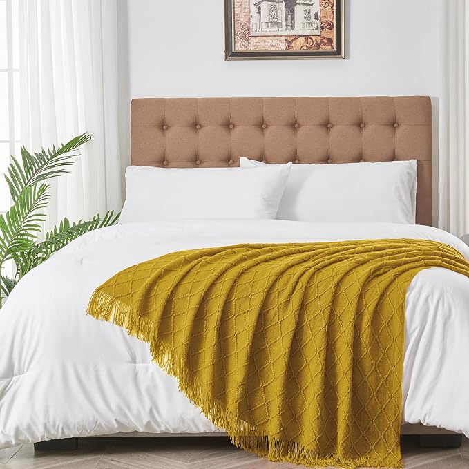 inhand Knitted Throw Blanket for Couch and Bed, Soft Living Room Home Decor - Image 6