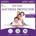 Queen Size Waterproof Mattress Protector by FourSeasonsEssentials