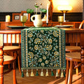 13×72 Inch Table Runner, Retro-Luxury Tassels Series by Unknown