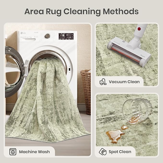 Valenrug Washable Rug 6x9 - Image 5