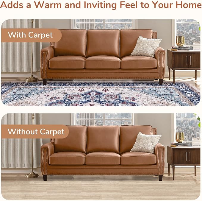 OPPODREAM Thin Round Rug 5ft, Washable Circle Rug 5ft - Image 8
