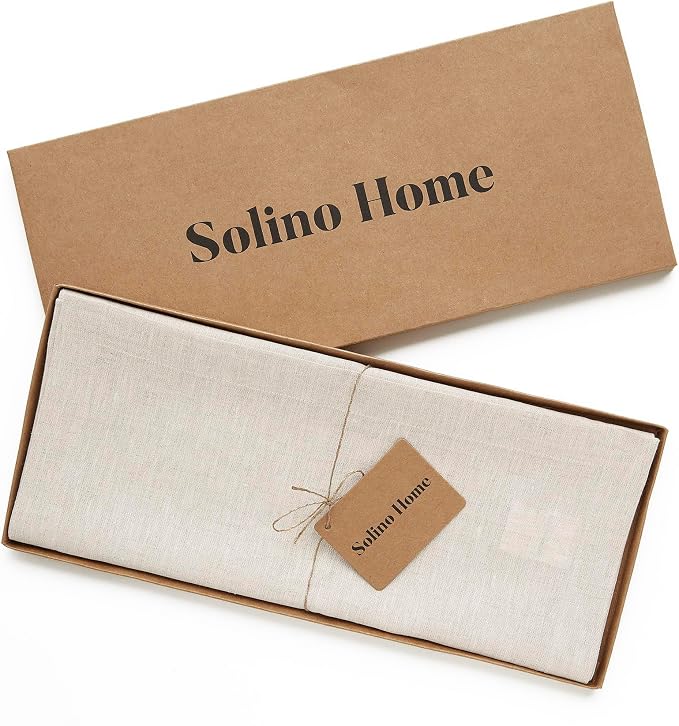 Solino Home Linen Table Runner 144 Inches Long - Image 5