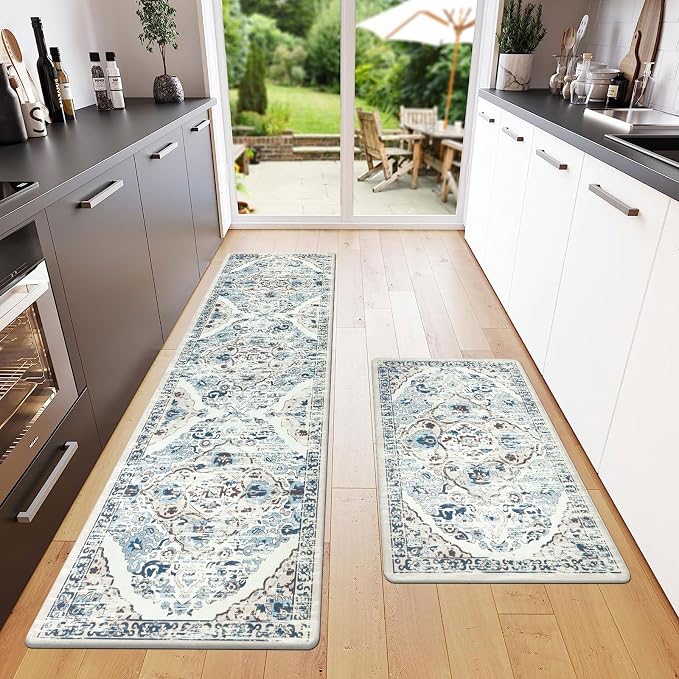 Ileading Anti Fatigue Kitchen Rugs Sets of 2 Cushioned Kitchen Mats - Image 6