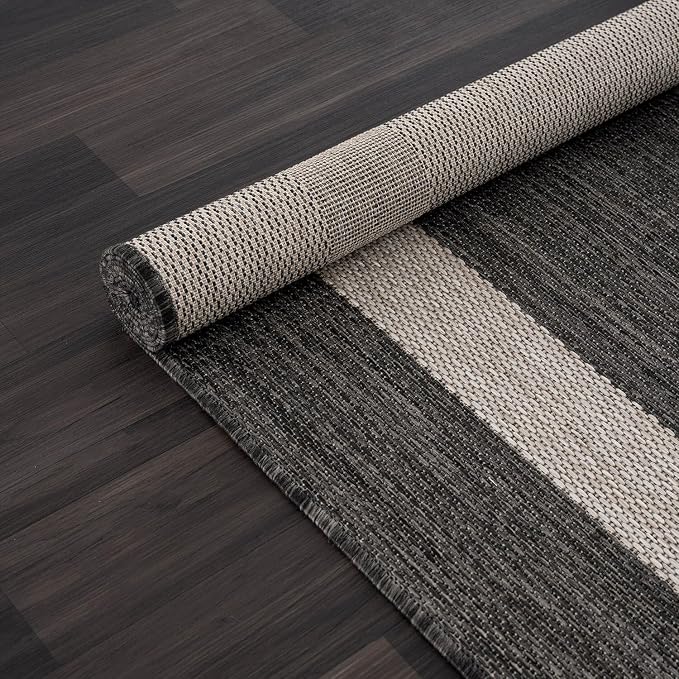 CAMILSON Outdoor Rug 5x7, Modern Outside Rugs - Image 6