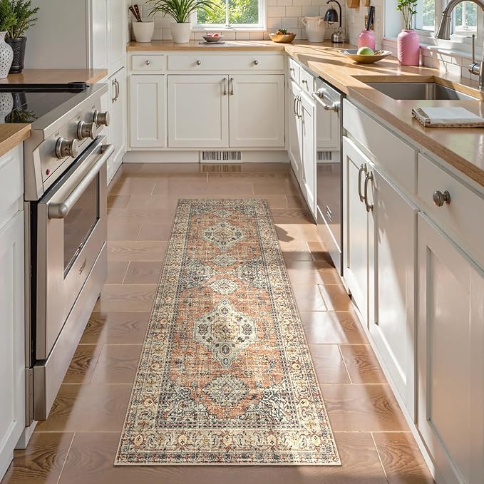Lahome Oriental Washable Rug Runners - Image 3
