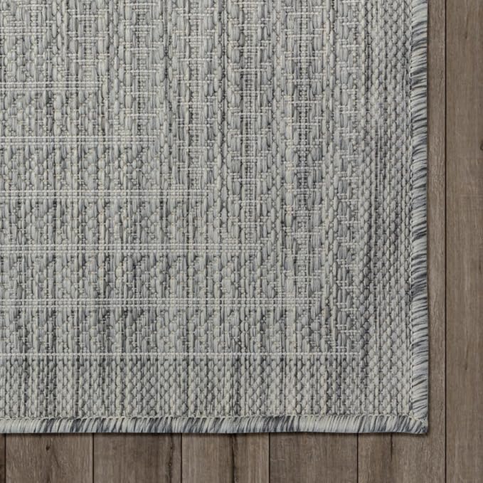 Adiva Rugs Outdoor Indoor Area Rug, Weather Resistant, Stain Resistant Floor Mat - Image 5