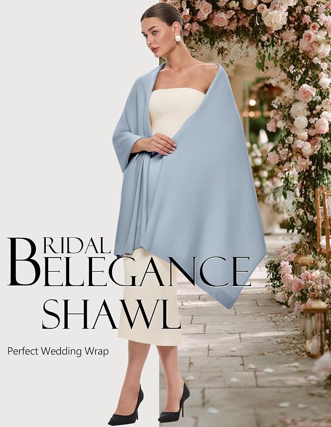 PULI Women's Pashmina Shawl Wraps - Image 2