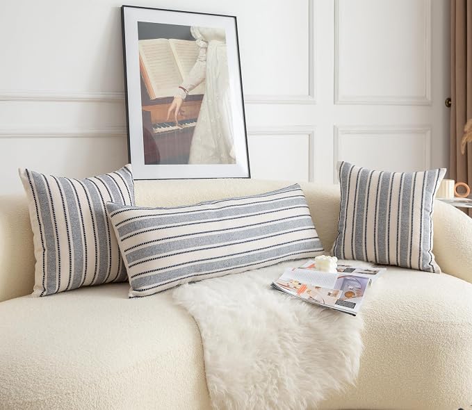 Decorative Boho Lumbar Pillow Covers, Modern Farmhouse Couch Pillowcase - Image 4