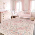 zesthome Pink Rug by Zesthome