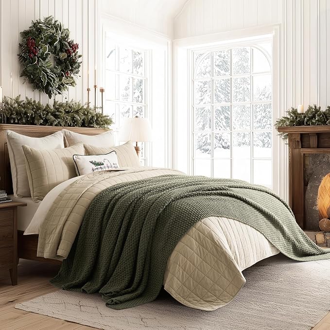 EVERGRACEHOME Chunky Chenille Knit Throw Blanket - Image 9
