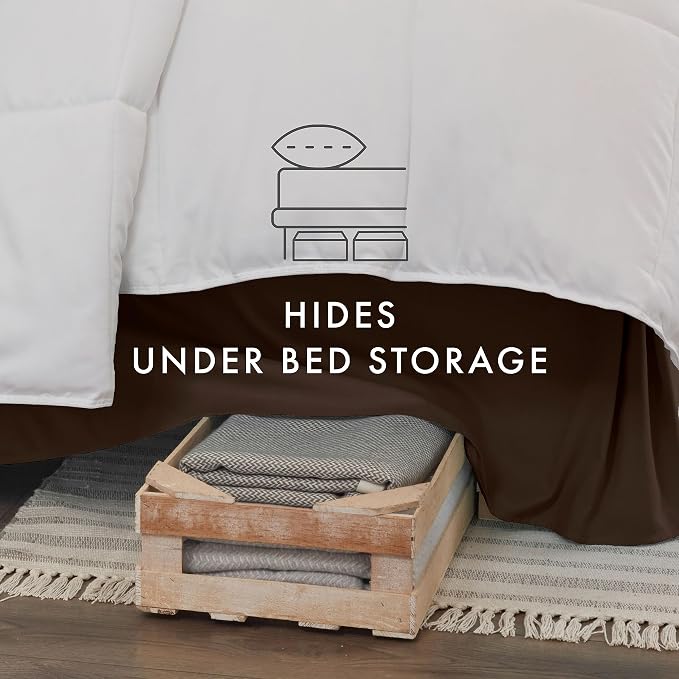 Linen Market Bed Skirt - Image 2