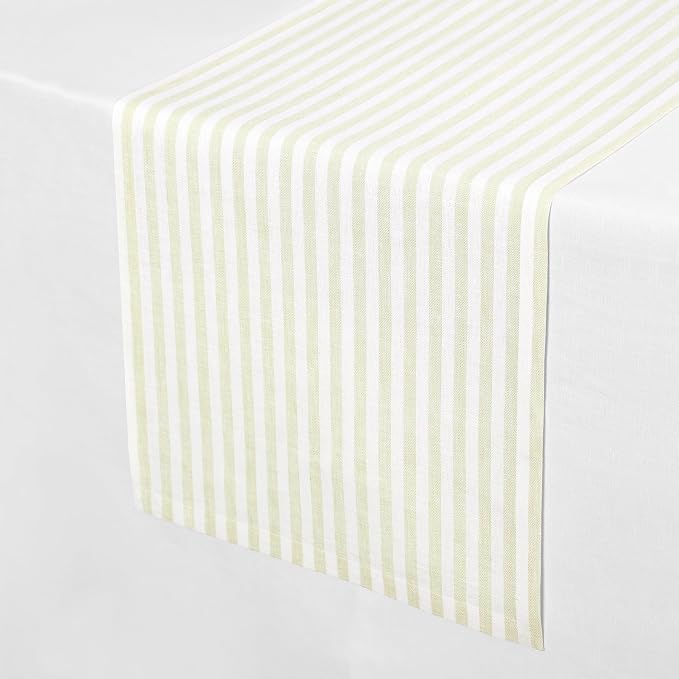 Solino Home Linen Table Runner 72 Inches Long - Image 2