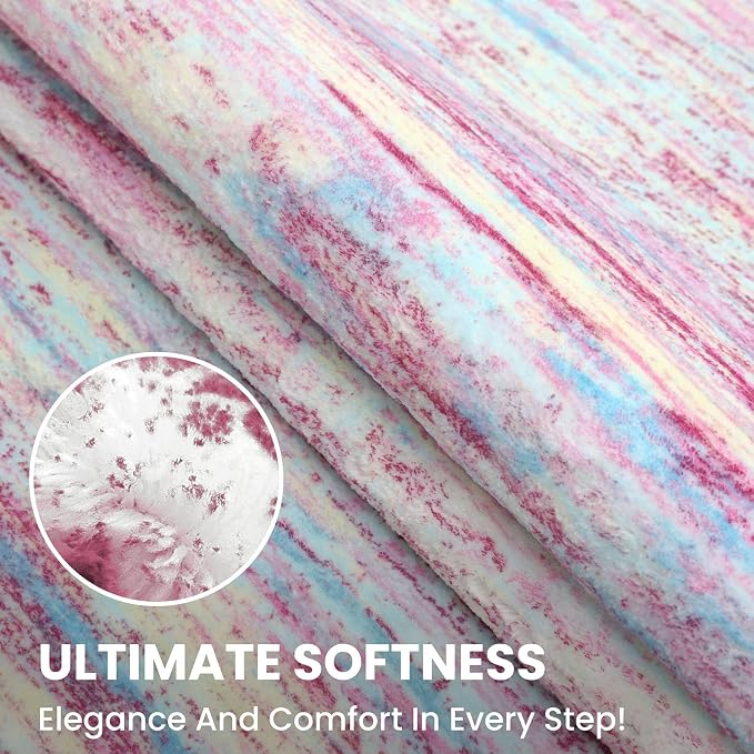 2x6 Modern Abstract Runner Rug for Hallways, Non-Shedding Washable Rug for - Image 7