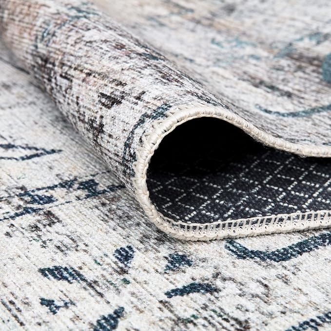 Bloom Rugs Washable Non-Slip 7 ft Runner - Image 4
