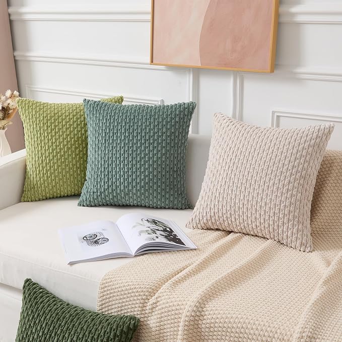 Kevin Textile 14x22 Inch Pillow Cover 1 Pack Boho Decorative Soft Striped - Image 6