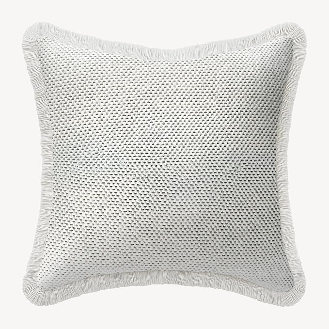 SanVia Comfort Premium Cotton Throw Pillow Covers, 20 x 20 Inches, Luxury by SanVia