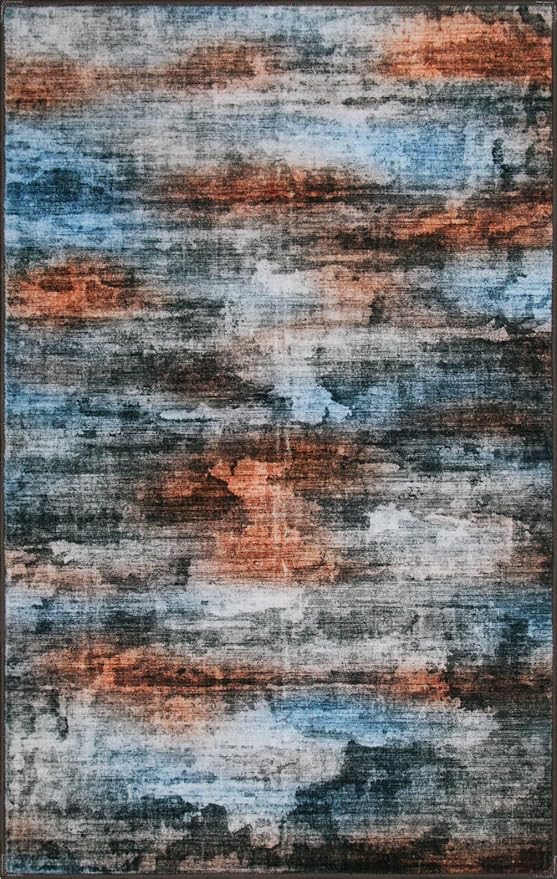 WILLSUN Washable Area Rugs, 9x12 Non-Slip Boho Large Area Rugs - Image 7