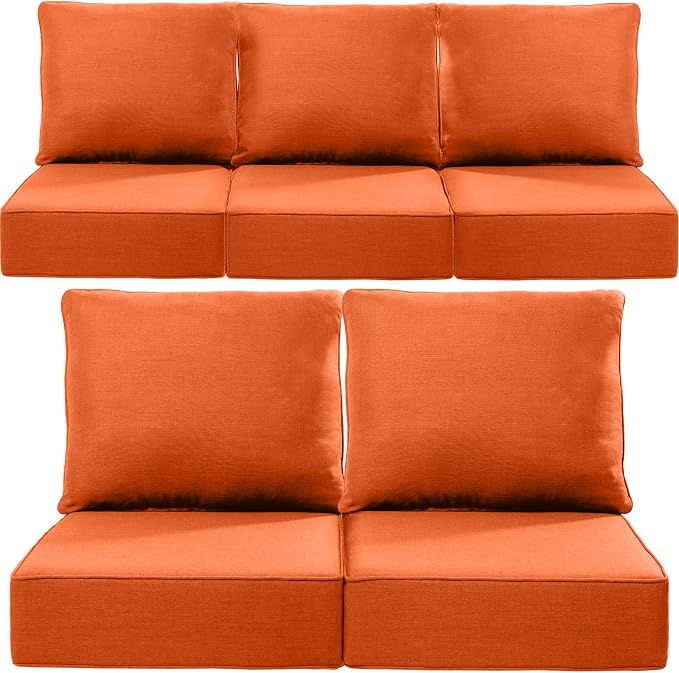Luxury 22x24/22x25 6-Inch Outdoor Cushions by ACTREST