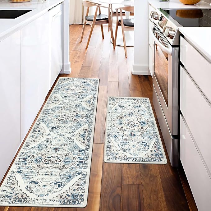 Ileading Anti Fatigue Kitchen Rugs Sets of 2 Cushioned Kitchen Mats - Image 6