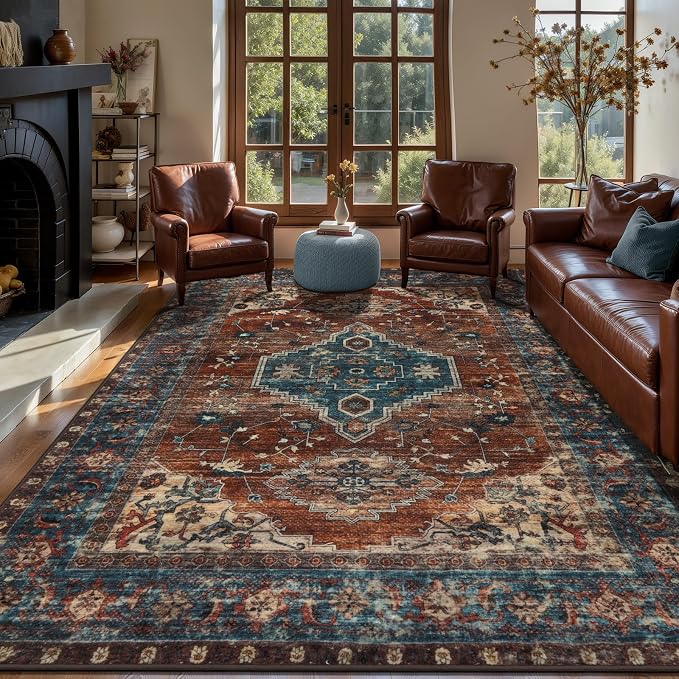 Tangsoo 6x9 Area Rug Washable Rugs - Image 2