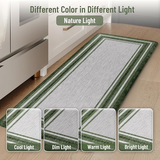 KIMODE Kitchen Mats Cushioned Anti Fatigue, Farmhouse Christmas Kitchen Rugs - Image 7