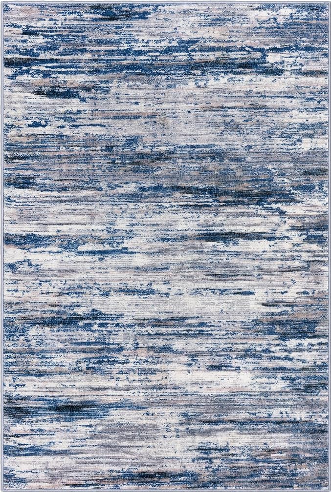 8x10 Modern Abstract Area Rug for Bedroom, Non-Shedding Carpet for Living Room - Image 8
