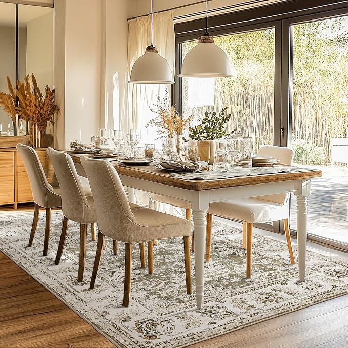 jinchan Fiora 9x12 Area Rugs for Living Room - Image 4