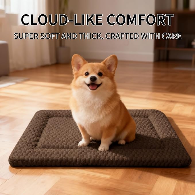 Dog Bed Mat - Dog Crate Pad - Reversible Mat - Image 2