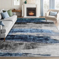 Ciicool Modern Abstract Rug for Living Room, Low-Pile Contemporary Indoor by CIICOOLHomeDeco