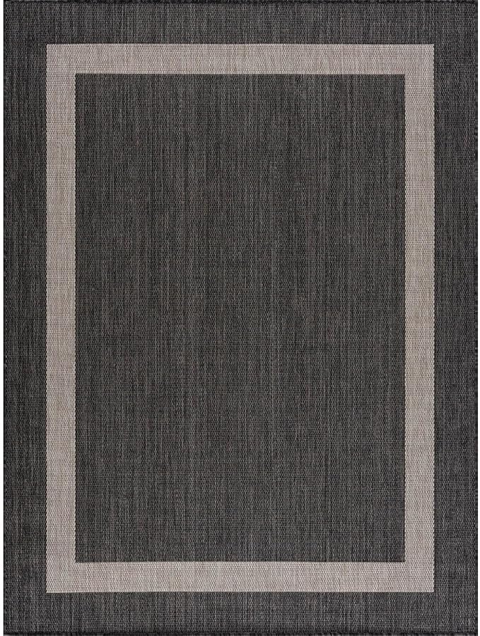 CAMILSON Outdoor Rug 9x12, Large Modern Outside Rugs - Image 2