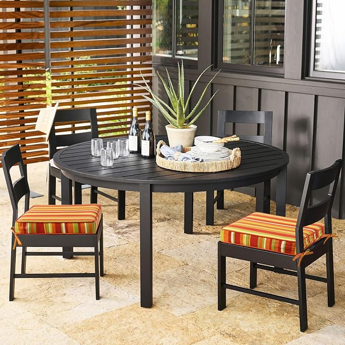 Outdoor Square Corner Seat Cushion, Non Slip Seat Cushion Pads - Image 2