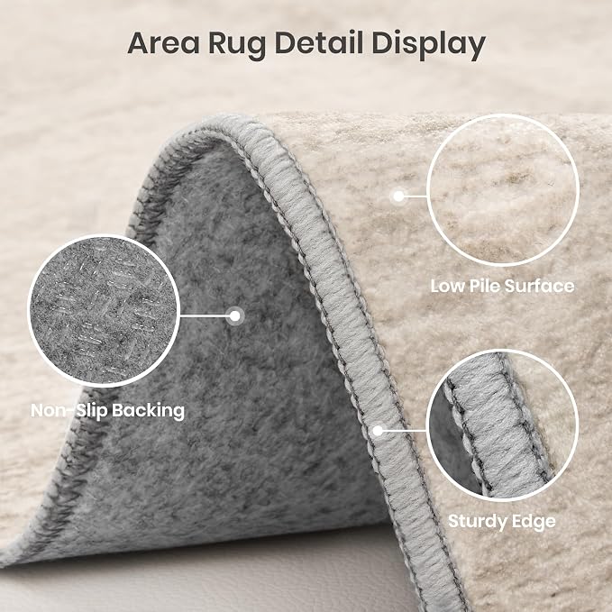 Valenrug Washable Rugs 8x10 - Image 4