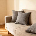 Throw Couch Pillow with Insert 18x18 Inches Set of 2 Square, Cute Modern Home by Unknown
