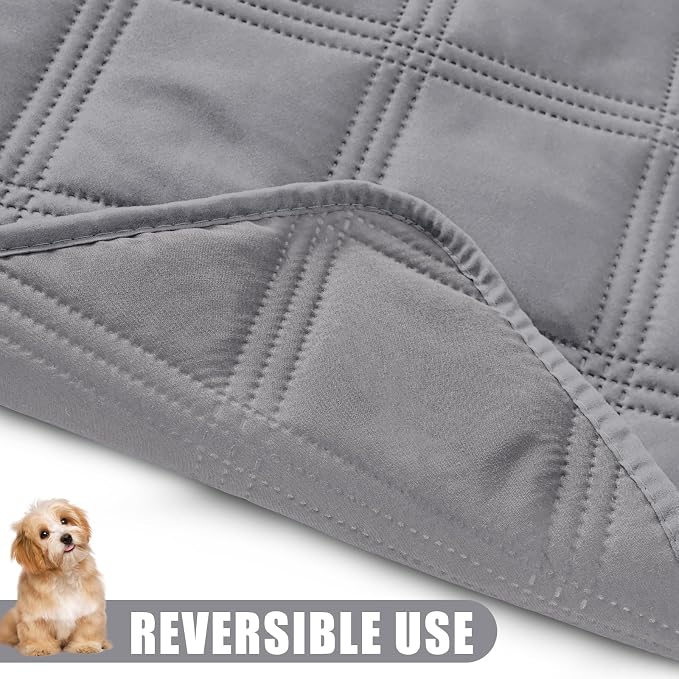 Smiry Waterproof Dog Bed Cover Blanket 40x70, Soft Reversible Pet Blanket - Image 3