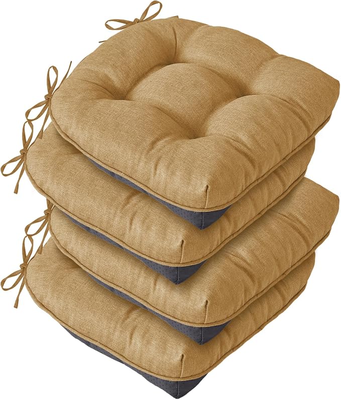 Chair Cushions for Dining Chairs, Seat Cushions for Kitchen Chairs, Indoor Seat by IASEAHK