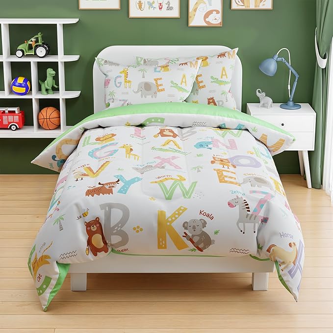 SANDJEST Alphabet Duvet Cover Sets Full Size - Image 7