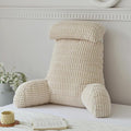 WERDIM Reading Pillow with Detachable Neck Roll, Large Back Pillow by WERDIM