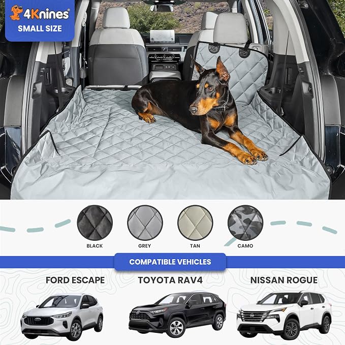 4Knines Split Cargo Liner for SUV – for Dogs & Pets, Heavy-Duty, Waterproof - Image 2