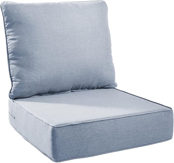 6" Thick Outdoor Chair Cushions by PLANNTONNEO