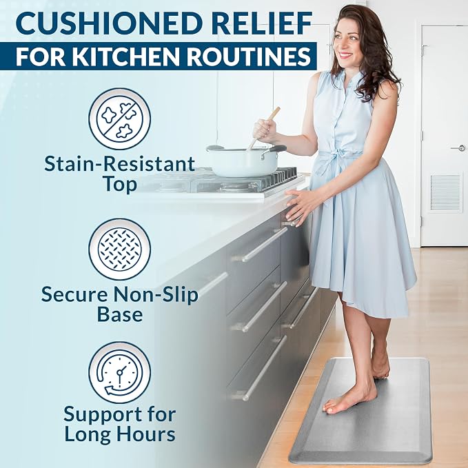 ComfiLife Anti Fatigue Floor Mat – 3/4 Inch Thick Kitchen Mats - Image 5