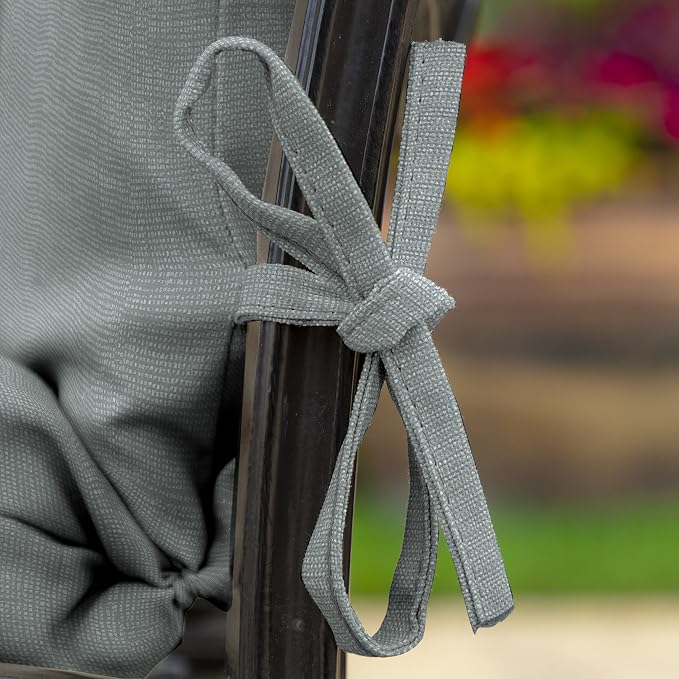 Arden Outdoor Dining Chair Cushion, 20 in x 20 in, Weather-Proof, Rain-Proof - Image 9